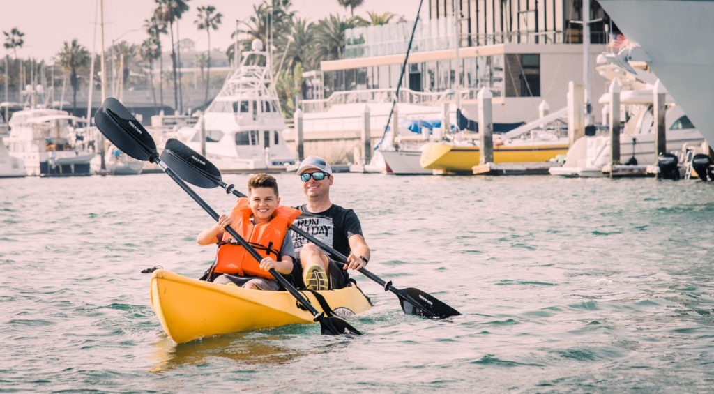 Kayaking In Newport Beach